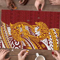 Couple Dolphins Maori Motif Puzzle - Polynesian Pride