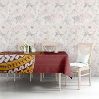 Couple Dolphins Maori Motif Tablecloth - Polynesian Pride