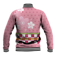 Japanese Asanoha Pattern Baseball Jacket Charm Against Evil Spirits LT9 - Polynesian Pride