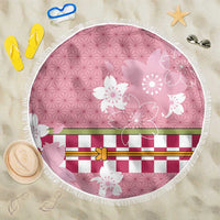 Japanese Asanoha Pattern Beach Blanket Charm Against Evil Spirits - Polynesian Pride