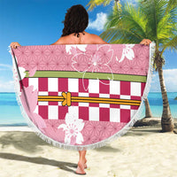 Japanese Asanoha Pattern Beach Blanket Charm Against Evil Spirits - Polynesian Pride