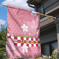 Japanese Asanoha Pattern Garden Flag Charm Against Evil Spirits - Polynesian Pride