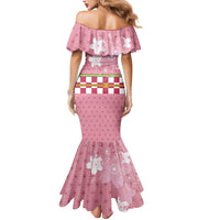 Japanese Asanoha Pattern Mermaid Dress Charm Against Evil Spirits - Polynesian Pride