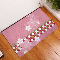 Japanese Asanoha Pattern Rubber Doormat Charm Against Evil Spirits LT9 - Polynesian Pride