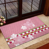 Japanese Asanoha Pattern Rubber Doormat Charm Against Evil Spirits LT9 - Polynesian Pride