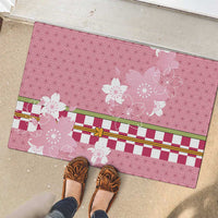 Japanese Asanoha Pattern Rubber Doormat Charm Against Evil Spirits LT9 - Polynesian Pride