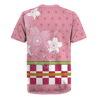 Japanese Asanoha Pattern Rugby Jersey Charm Against Evil Spirits - Polynesian Pride