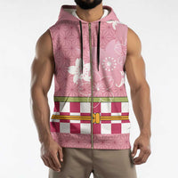 Japanese Asanoha Pattern Sleeveless Zip Hoodie Charm Against Evil Spirits LT9 - Polynesian Pride