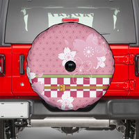 Japanese Asanoha Pattern Spare Tire Cover Charm Against Evil Spirits - Polynesian Pride