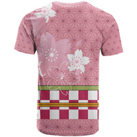 Japanese Asanoha Pattern T Shirt Charm Against Evil Spirits - Polynesian Pride