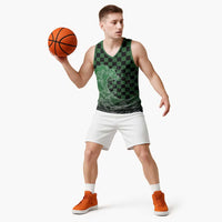 Japanese Asanoha Pattern Basketball Jersey Water Breathing Slayer Dragon LT9 - Polynesian Pride