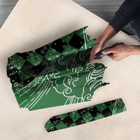 Japanese Asanoha Pattern Umbrella Water Breathing Slayer Dragon LT9 - Polynesian Pride