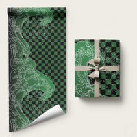 Japanese Asanoha Pattern Wrapping Paper Water Breathing Slayer Dragon - Polynesian Pride