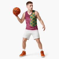 Japanese Bishamon-Kikkou Pattern Basketball Jersey Water Pillar Silent River Flow LT9 - Polynesian Pride