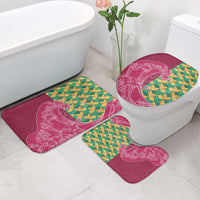 Japanese Bishamon-Kikkou Pattern Bathroom Set Water Pillar Silent River Flow - Polynesian Pride