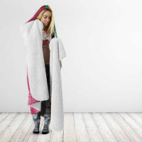 Japanese Bishamon-Kikkou Pattern Hooded Blanket Water Pillar Silent River Flow LT9 - Polynesian Pride