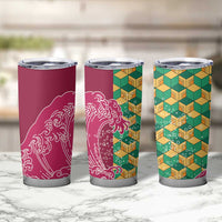 Japanese Bishamon-Kikkou Pattern Tumbler Cup Water Pillar Silent River Flow LT9 - Polynesian Pride