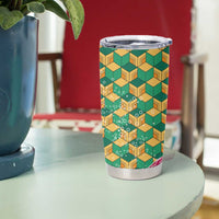 Japanese Bishamon-Kikkou Pattern Tumbler Cup Water Pillar Silent River Flow LT9 - Polynesian Pride