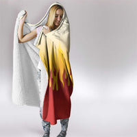 Japanese Kaen Pattern Hooded Blanket Flame Pillar Blazing Lion Heart LT9 - Polynesian Pride