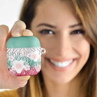 Japanese Kocho Pattern AirPods Case Insect Pillar Butterfly Flower Fairy LT9 Pink - Polynesian Pride