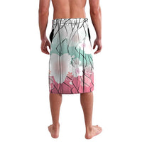 Japanese Kocho Pattern Lavalava Insect Pillar Butterfly Flower Fairy - Polynesian Pride