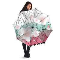Japanese Kocho Pattern Umbrella Insect Pillar Butterfly Flower Fairy LT9 - Polynesian Pride