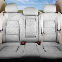Samoa Lotu Tamaiti Back Car Seat Cover Polynesian White Sunday Simple LT9 One Size White - Polynesian Pride