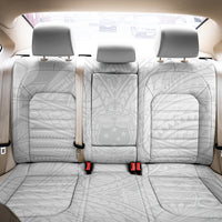 Samoa Lotu Tamaiti Back Car Seat Cover Polynesian White Sunday Simple LT9 - Polynesian Pride