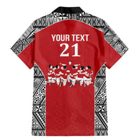 Custom Tonga Rugby Mate Ma'a Family Matching Mermaid Dress and Hawaiian Shirt Tonga XIII Make History Pacific Champions