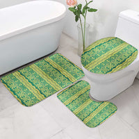 Hawaii Lei with Tribal Quilt Motif Bathroom Set - Polynesian Pride