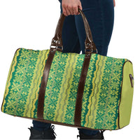 Hawaii Lei with Tribal Quilt Motif Travel Bag - Polynesian Pride