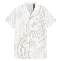 Hawaii Plumeria Lokelani Pikake Lei Family Matching Tank Maxi Dress and Hawaiian Shirt Sandy Beige Polynesian Tattoo