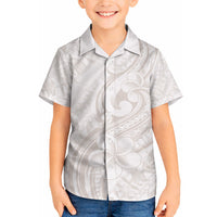 Hawaii Plumeria Lokelani Pikake Lei Hawaiian Shirt Sandy Beige Polynesian Tattoo LT9 - Polynesian Pride