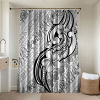 Hawaii Plumeria Lokelani Pikake Lei Bathroom Set Ele'ele Polynesian Tattoo