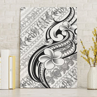Hawaii Plumeria Lokelani Pikake Lei Canvas Wall Art Ele'ele Polynesian Tattoo