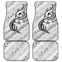 Hawaii Plumeria Lokelani Pikake Lei Car Mats Ele'ele Polynesian Tattoo LT9 - Polynesian Pride