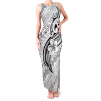 Hawaii Plumeria Lokelani Pikake Lei Family Matching Tank Maxi Dress and Hawaiian Shirt Ele'ele Polynesian Tattoo