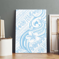 Hawaii Plumeria Lokelani Pikake Lei Canvas Wall Art Uliuli Polynesian Tattoo LT9 - Polynesian Pride
