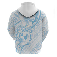 Hawaii Plumeria Lokelani Pikake Lei Hoodie Uliuli Polynesian Tattoo LT9 - Polynesian Pride