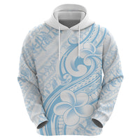 Hawaii Plumeria Lokelani Pikake Lei Hoodie Uliuli Polynesian Tattoo LT9 - Polynesian Pride