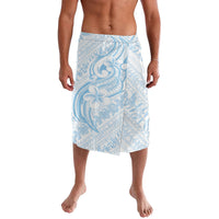 Hawaii Plumeria Lokelani Pikake Lei Lavalava Uliuli Polynesian Tattoo LT9 Blue - Polynesian Pride