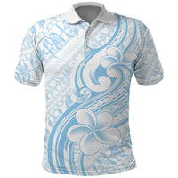 Hawaii Plumeria Lokelani Pikake Lei Polo Shirt Uliuli Polynesian Tattoo