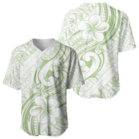 Hawaii Plumeria Lokelani Pikake Lei Baseball Jersey Oma'oma'o Polynesian Tattoo