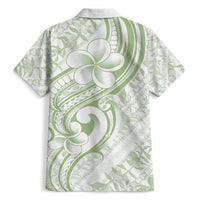 Hawaii Plumeria Lokelani Pikake Lei Hawaiian Shirt Oma'oma'o Polynesian Tattoo LT9 - Polynesian Pride