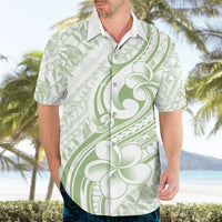 Hawaii Plumeria Lokelani Pikake Lei Hawaiian Shirt Oma'oma'o Polynesian Tattoo