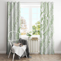 Hawaii Plumeria Lokelani Pikake Lei Window Curtain Oma'oma'o Polynesian Tattoo
