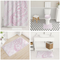 Hawaii Plumeria Lokelani Pikake Lei Bathroom Set Poni Mama Polynesian Tattoo