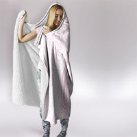 Hawaii Plumeria Lokelani Pikake Lei Hooded Blanket Poni Mama Polynesian Tattoo