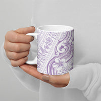 Hawaii Plumeria Lokelani Pikake Lei Ceramic Mug Poni Polynesian Tattoo LT9 - Polynesian Pride