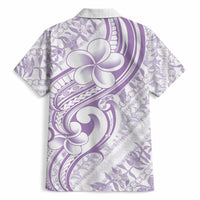 Hawaii Plumeria Lokelani Pikake Lei Hawaiian Shirt Poni Polynesian Tattoo LT9 - Polynesian Pride